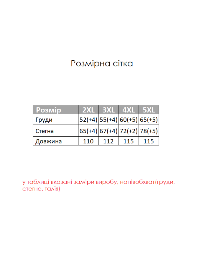 Жіноча нічна сорочка Bloom big size