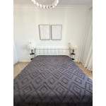 Покрывало Diamond Nordic 180×200 см, графит.