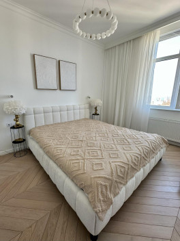 Покрывало Diamond Nordic 180×200 см, бежевый